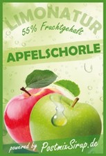 Apfel / Apfelschorle - Postmix - Sirup - Konzentrat - 10l BiB (8,75€/L)