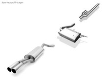 Fox Komplettanlage ab Kat Audi