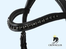 Trense Double Black 3D Pony VB WB exklusiver Trensen Zaum CrownClub alle Größen