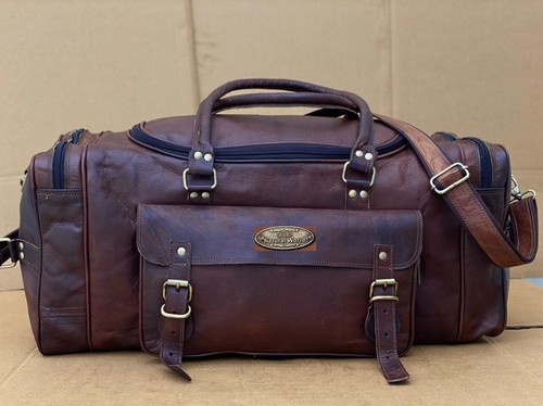 Leder reisetasche fitness - leder, |