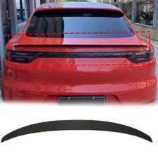 Carbon fiber rear spoiler for