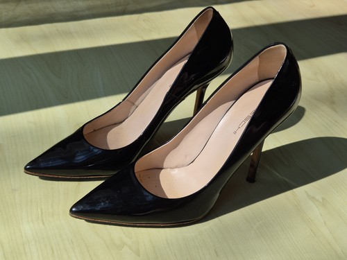 Moreschi pumps aus lackleder - moreschi,
