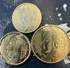 Euro cent set - 10, 20