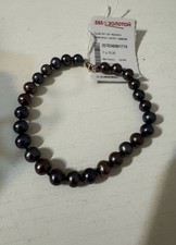 Armband aus echten schwarzen