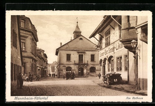 Mannheim käfertal rathaus - mannheim-käfertal,,