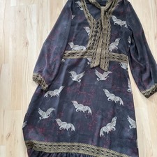 Schiffhauer Munich Kleid 40 Mit Strass Applications