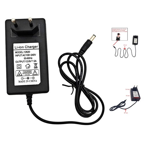 Ladegerät für 6v - 2a, 12.6v