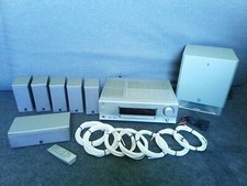 JVC RX-5052S Verstärker mit Yamaha 6.1 Surround System U. Yamaha Aktivsubwoofer.