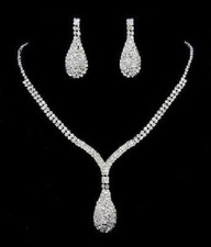 Tropfen Strass Set Hochzeit