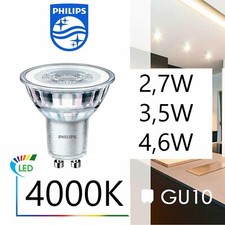 PHILIPS CorePro GU10 LED 2,7W 3,5W 4,6W kaltweiß 4000K Philips Leuchtmittel 