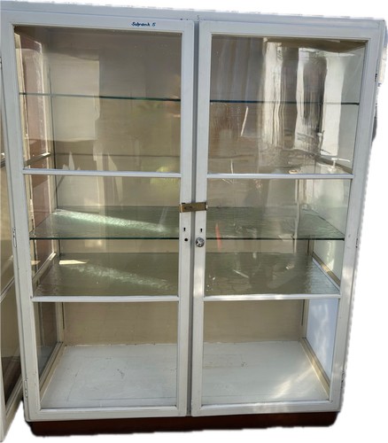 Alte holz vitrine - alte,