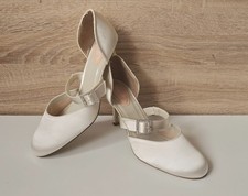 Pink Brautschuhe Hochzeitsschuhe Pumps Ivory Creme Gr. 7,5 = 41