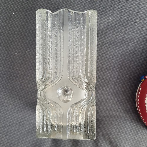 Walther glas block vase - glas,