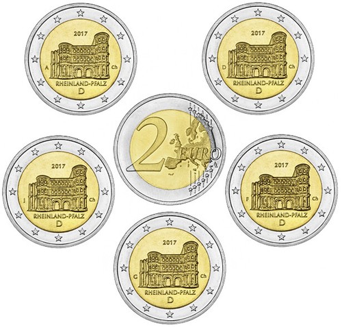 Brd euro rheinland pfalz - brd,