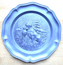 Alter Zinnteller Wandteller