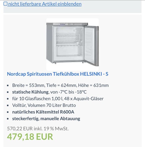 Tiefkühlschrank gastronomie - tiefkühlschrank,