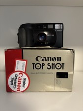 Canon Top Shot 35mm Autofocus Camera Point and Shoot Film Camera mit Ovp Case✅