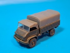 Wiking 1:87 / H0 Unimog 404 S Pritsche/Plane AHK Militär / Bundeswehr