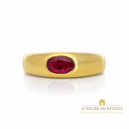 Massiver 750 gold ring - 750,