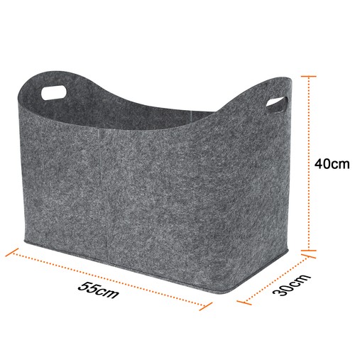 Filztasche kaminholz - 2x,