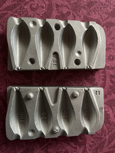 Birnenblei bleigussform - birnenblei,