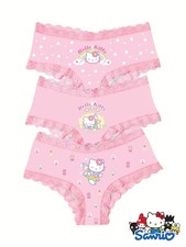 3er Pack Hello Kitty Slip/Hipster  in 40/42 - ABDL - Baby Adult Höschen - sissy