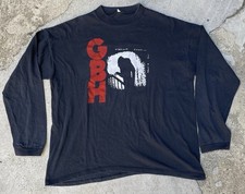 1986 GBH Midnight Madness and Beyond Album Promo LS T-Shirt Punk Hardcore