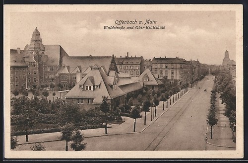 Ansichtskarte offenbach - ansichtskarte, a