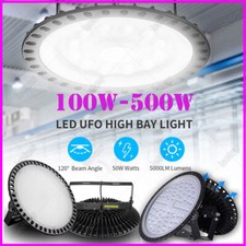 50W-500W UFO LED Werkstattbeleuchtung Hallenbeleuchtung Hallenstrahler Industrie