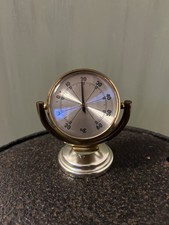 Schönes kleines vintage Tisch Thermometer, schwenkbar, Metall