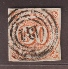 Taxis 25, 30 Kr. orange