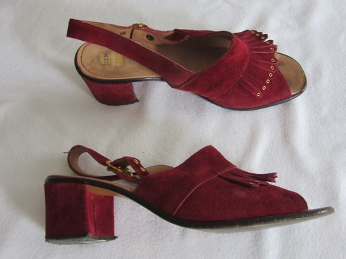 True vintage leder sandalen - true,