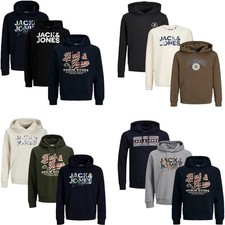 JACK & JONES  Junior Kinder Jungen Kapuzenpullover 3er Pack Kids Hoodie Sweat
