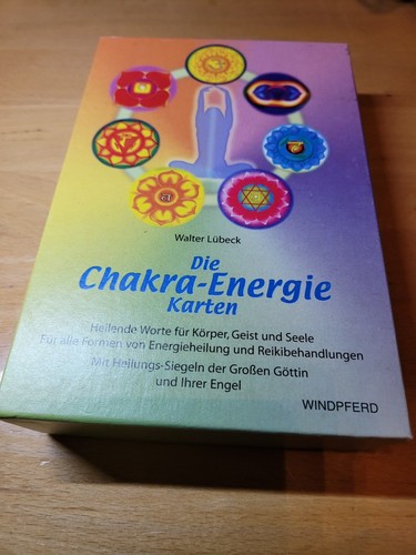 Die chakra energie karten - chakra, energie-