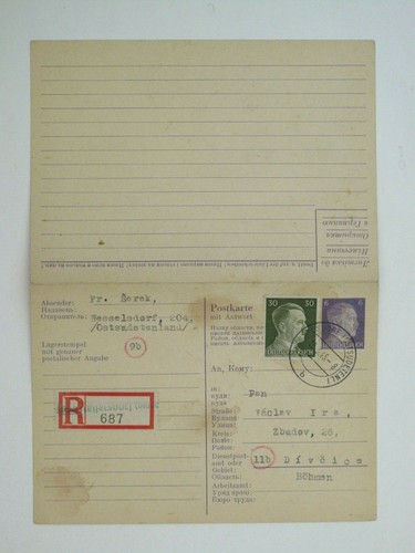 Ganzsache 310 794 als - ganzsache,