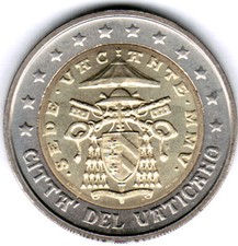 2  Euro Vatikan 2005 Sede