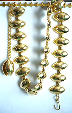 breite Bauchkette Hüftgürtel große Elemente Glieder gold ModeSchmuck NEU #2