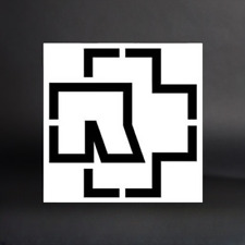 RAMMSTEIN AUFKLEBER LOGO 100mm