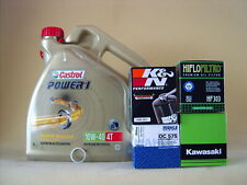 Castrol Power 1 10W40 Öl + Ölfilter KAWASAKI Z1000 Z1000SX alle Modelle ab Bj 07