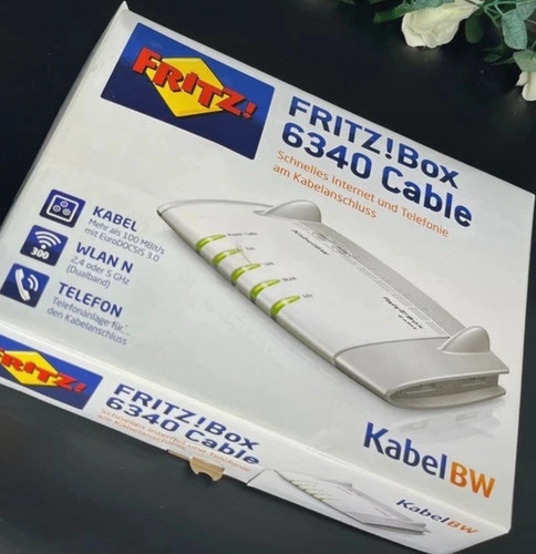 Fritz box 6340 - cable, router