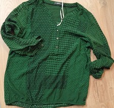 CECIL Bluse M grün Langarm