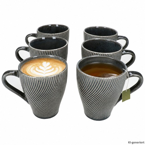 6er set sid dark - sid, kaffeebecher