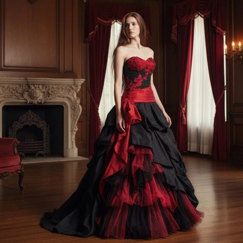 Farbiges rot schwarz - rot,