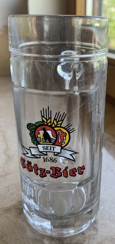 Altes sammler bierglas - altes,