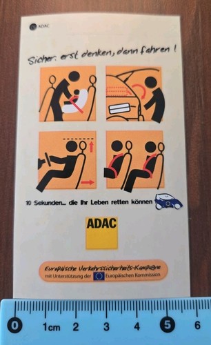 Adac aufkleber rar sicher - aufkleber,