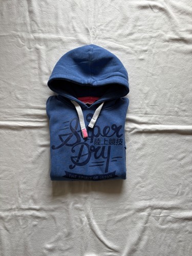 Superdry hoodie blau mit - superdry,