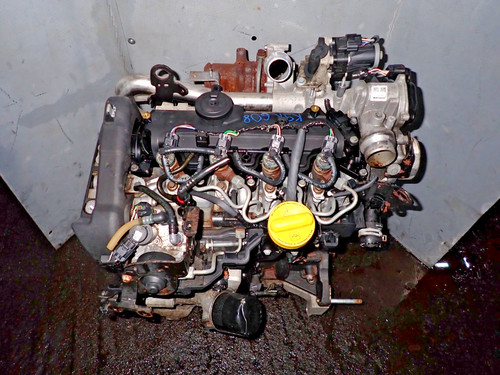 Motor komplett k9k - motor, 72tkm