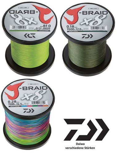 Daiwa braid wunschlänge - j-braid, x8