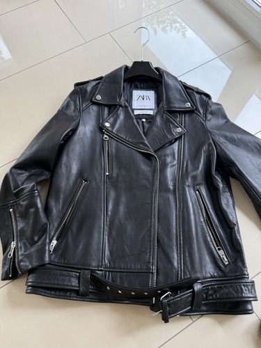 Zara premium lederjacke m - zara,