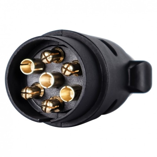 Anhängerstecker polig 12v - anhängerstecker, 7-polig
